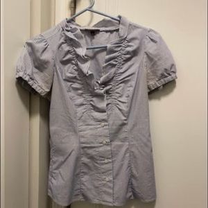 The Limited Blue dress shirt Size XS